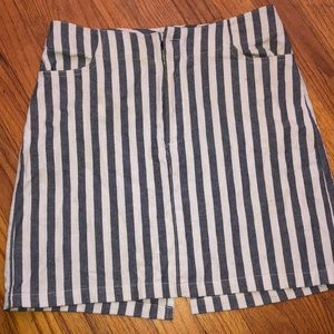 Striped Brandy Melville skirt